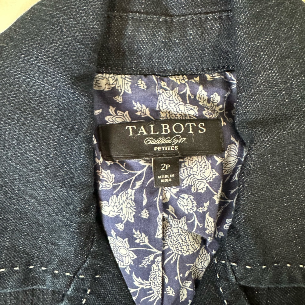 Talbots denim jacket - Picture 5 of 5